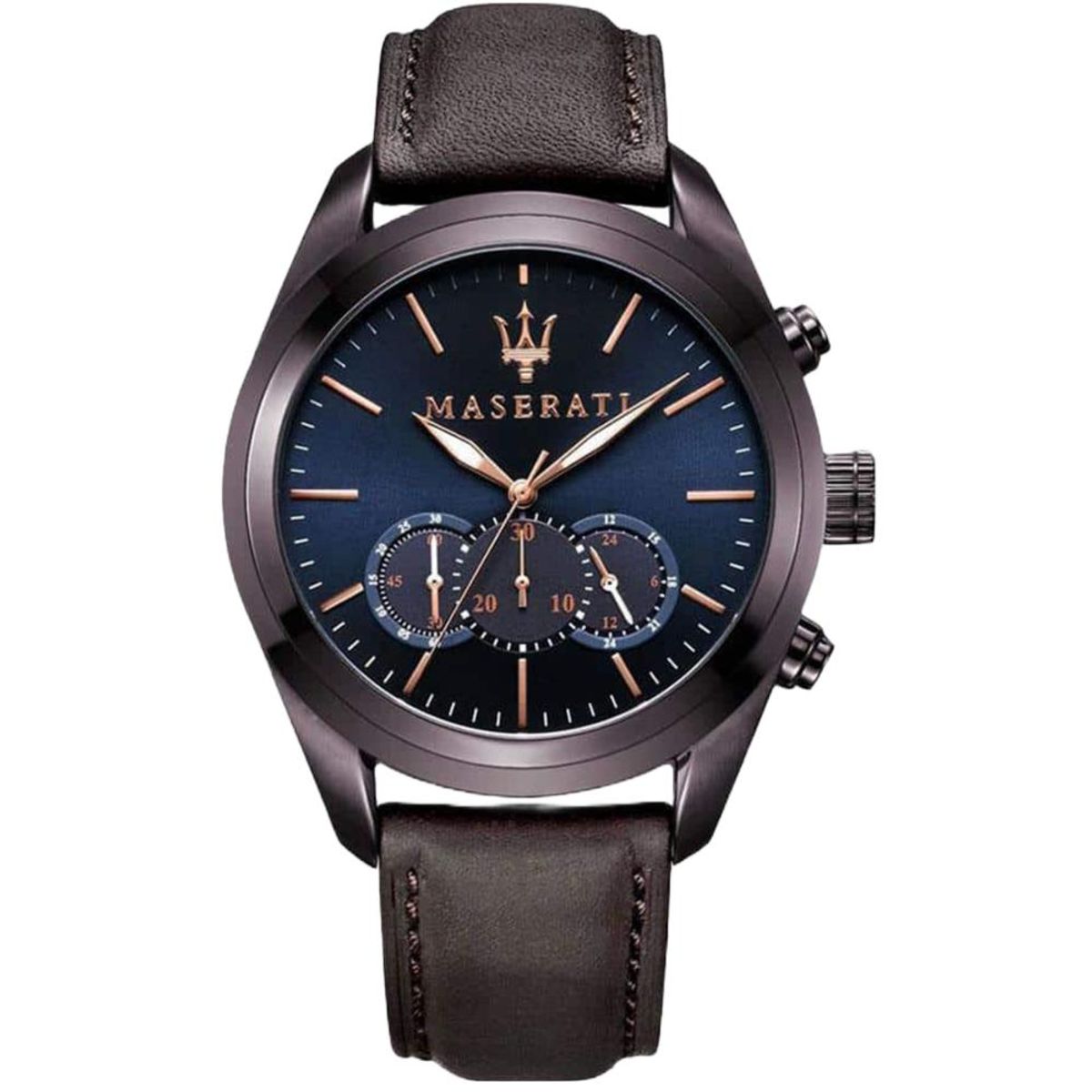 MASERATI - RELOJ MASERATI HOMBRE R8871612008 Traguardo - Café Oscuro