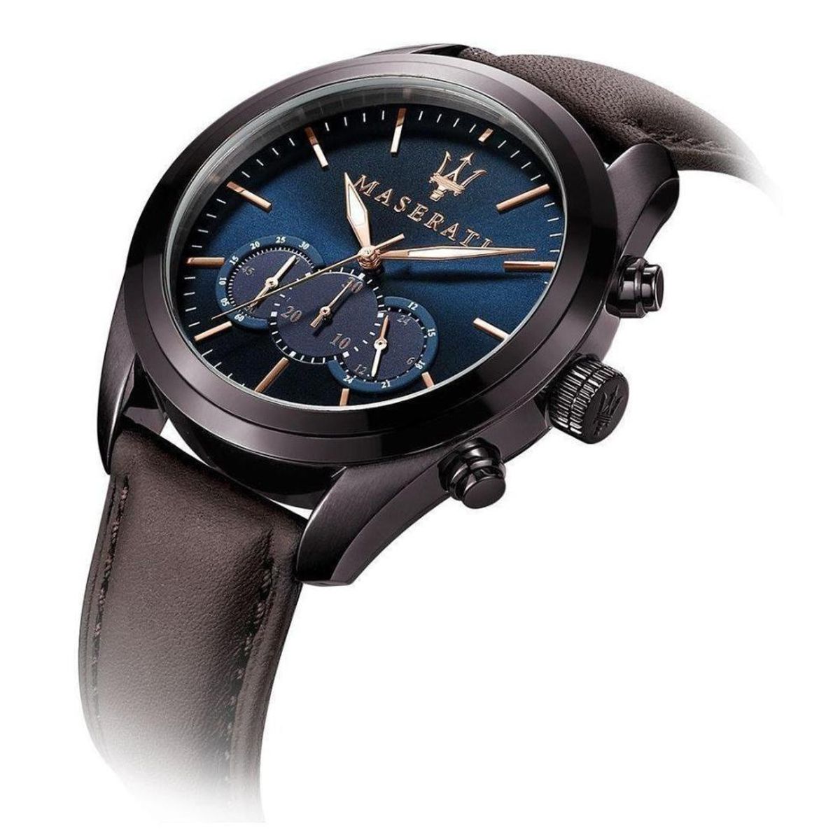 MASERATI - RELOJ MASERATI HOMBRE R8871612008 Traguardo - Café Oscuro