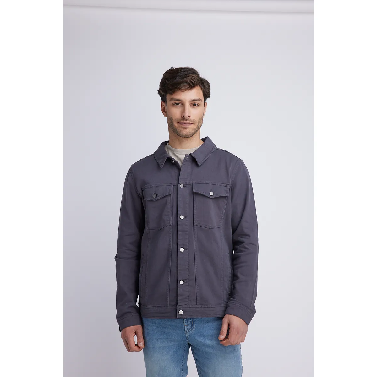 PANAMA JACK - Chaqueta Hombre Gris Panama Jack