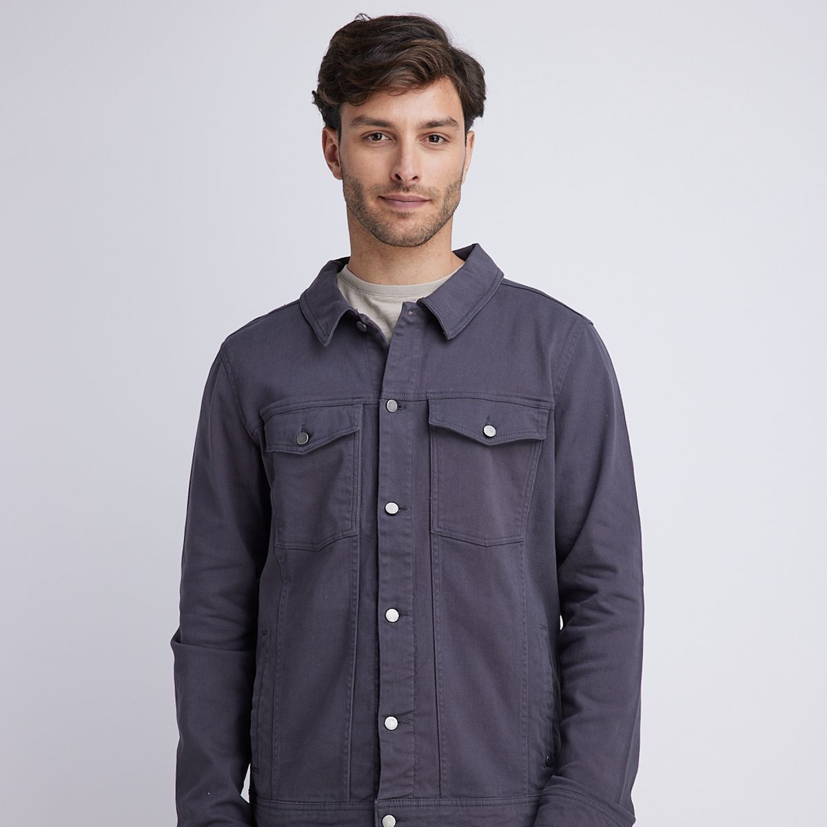 PANAMA JACK - Chaqueta Hombre Gris Panama Jack