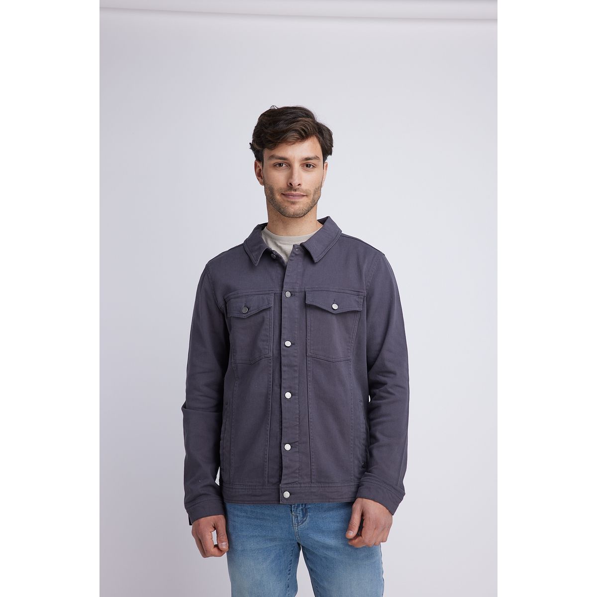 PANAMA JACK - Chaqueta Hombre Gris Panama Jack