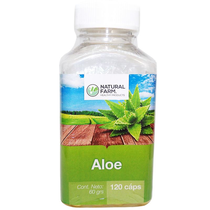 NATURAL FARM - NATURAL FARM ALOE VERA 500 MGS 120 CAPS