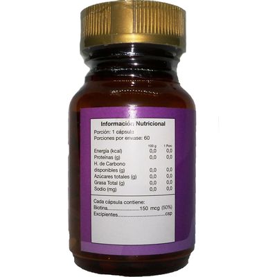 Imagen 2 del producto 2 X BIOTINA ULTRA 150 MCGS 60 CAPS