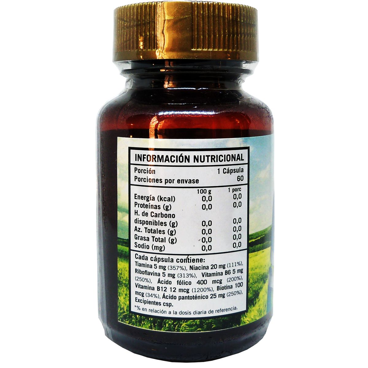 NATURAL FARM - 3 X NATURAL FARM B-COMPLEX VITAMINA 60 CAPS