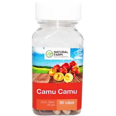 NATURAL FARM - 3 X CAMU CAMU 500 MG 60 CAPS