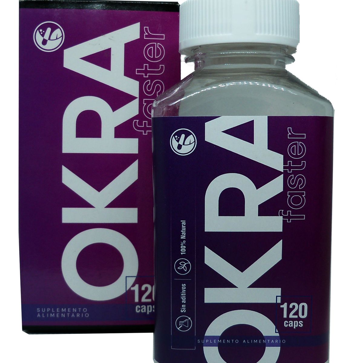 NATURAL FARM - 3 X NATURAL FARM OKRA FASTER 500 MG 120 CAPS