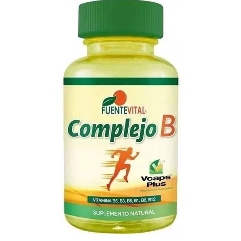 FUENTEVITAL - VITAMINAS COMPLEJO B  60 CAPSULAS VEGETALES - 464 MG