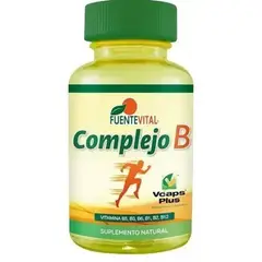 FUENTEVITAL - VITAMINAS COMPLEJO B 60 CAPSULAS VEGETALES - 464 MG