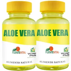 FUENTEVITAL - 2 PACK ALOE VERA 60 CAPSULAS VEGETALES - 435 MG