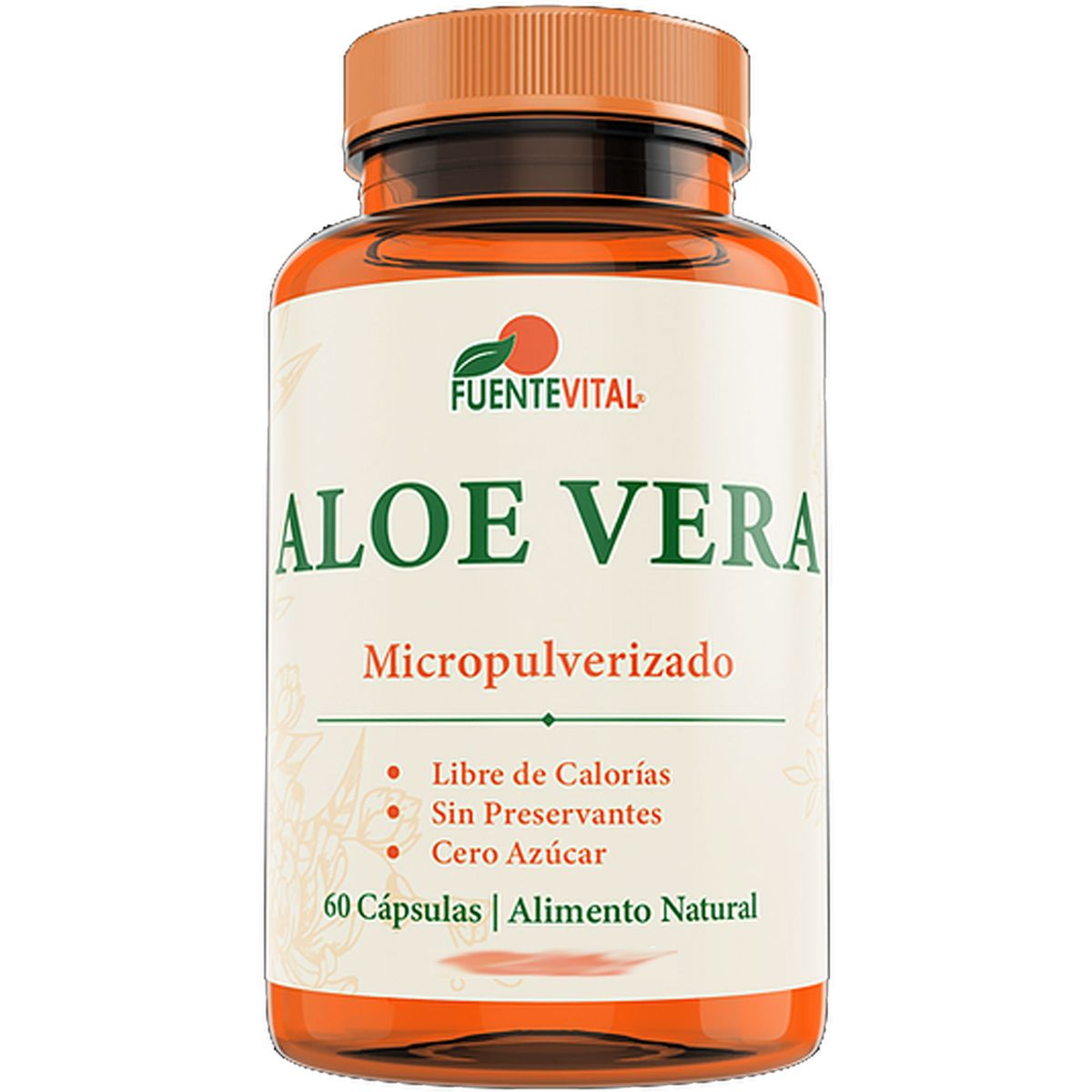 FUENTEVITAL - 2 PACK ALOE VERA 60 CAPSULAS VEGETALES - 435 MG