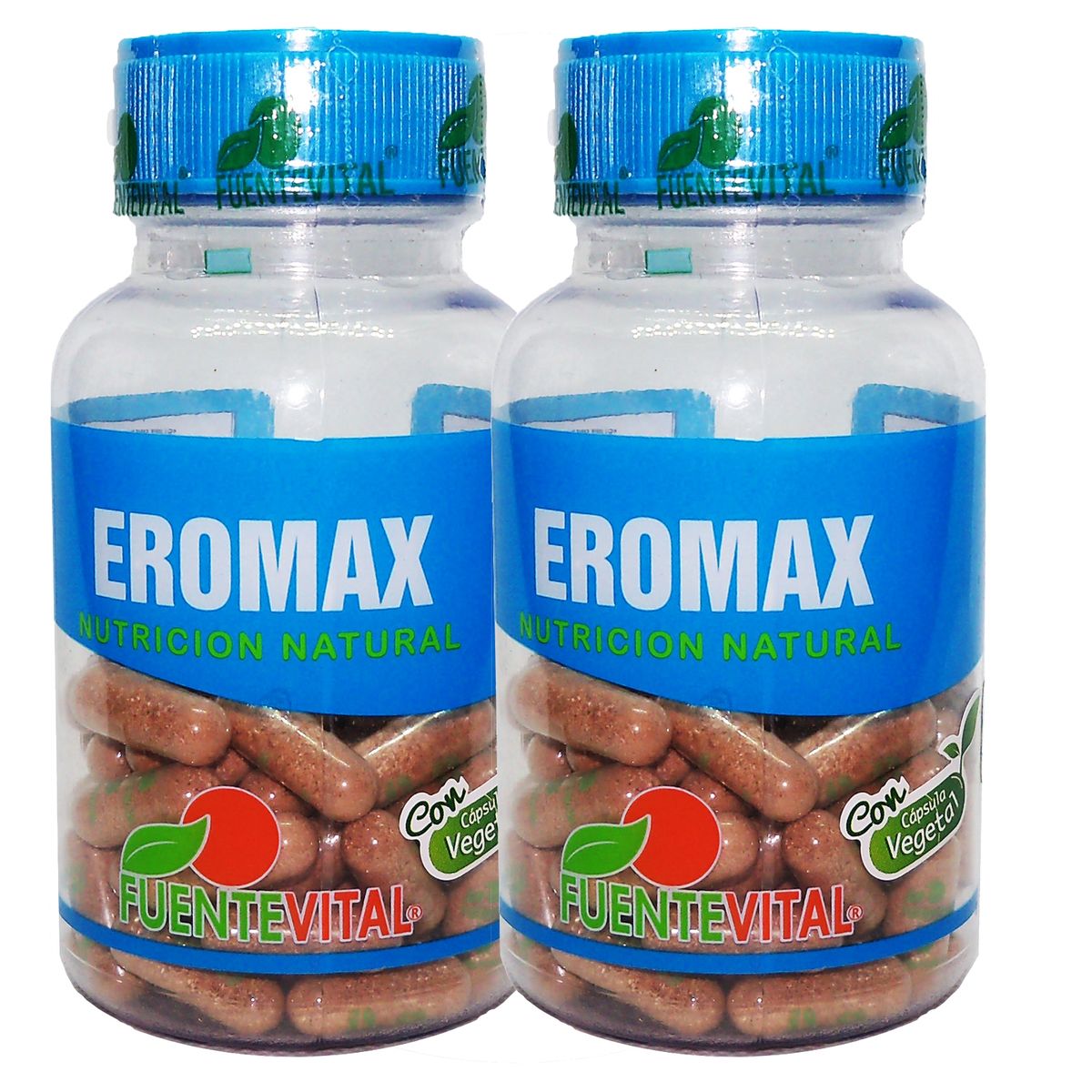 FUENTEVITAL - 2 PACK EROMAX 60 CAPSULAS VEGETALES - 300 MG