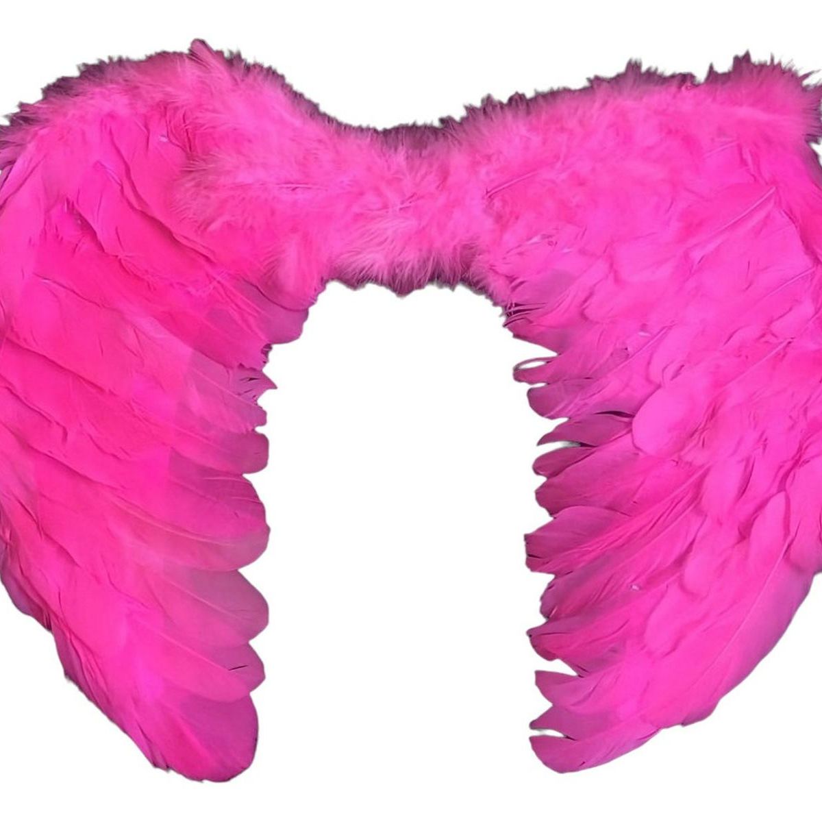 GENERICO - Alas De Ángel pequeña + Halo Aureola Rosadas