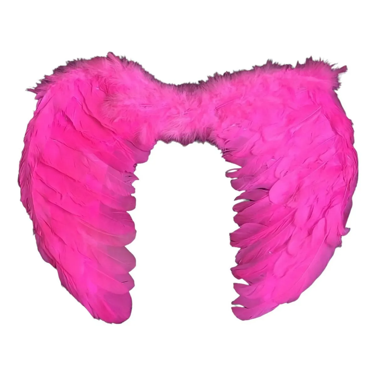 GENERICO - Alas De Ángel pequeña + Halo Aureola Rosadas