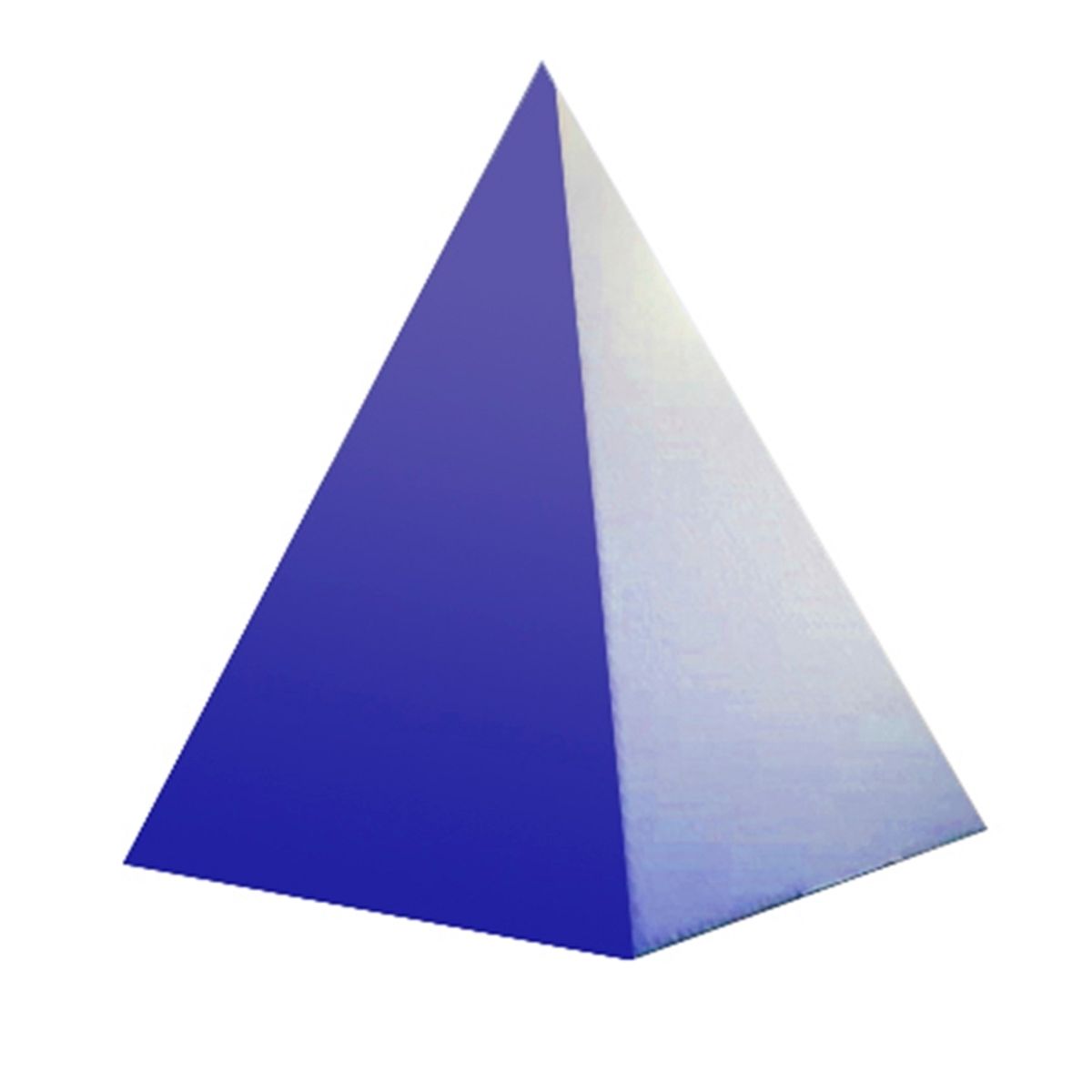 MUNDO CARTON - CASA DE MASCOTA GEOCAT - PIRAMIDE GRAFICA MORADA.