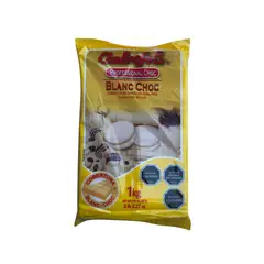 AMBROSOLI - COBERTURA CHOCOLATE BLANC CHOC BARRA 1 KG