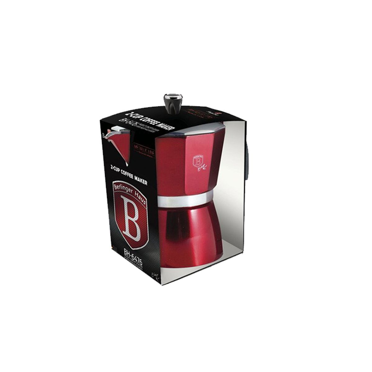 BERLINGER HAUS - Cafetera Italiana de 3 tazas  express