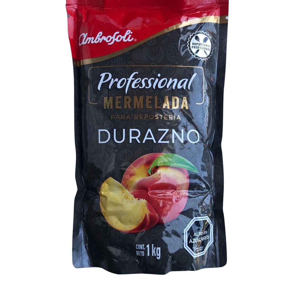 AMBROSOLI - MERMELADA REPOSTERA AMBROSOLI 1 KG DURAZNO