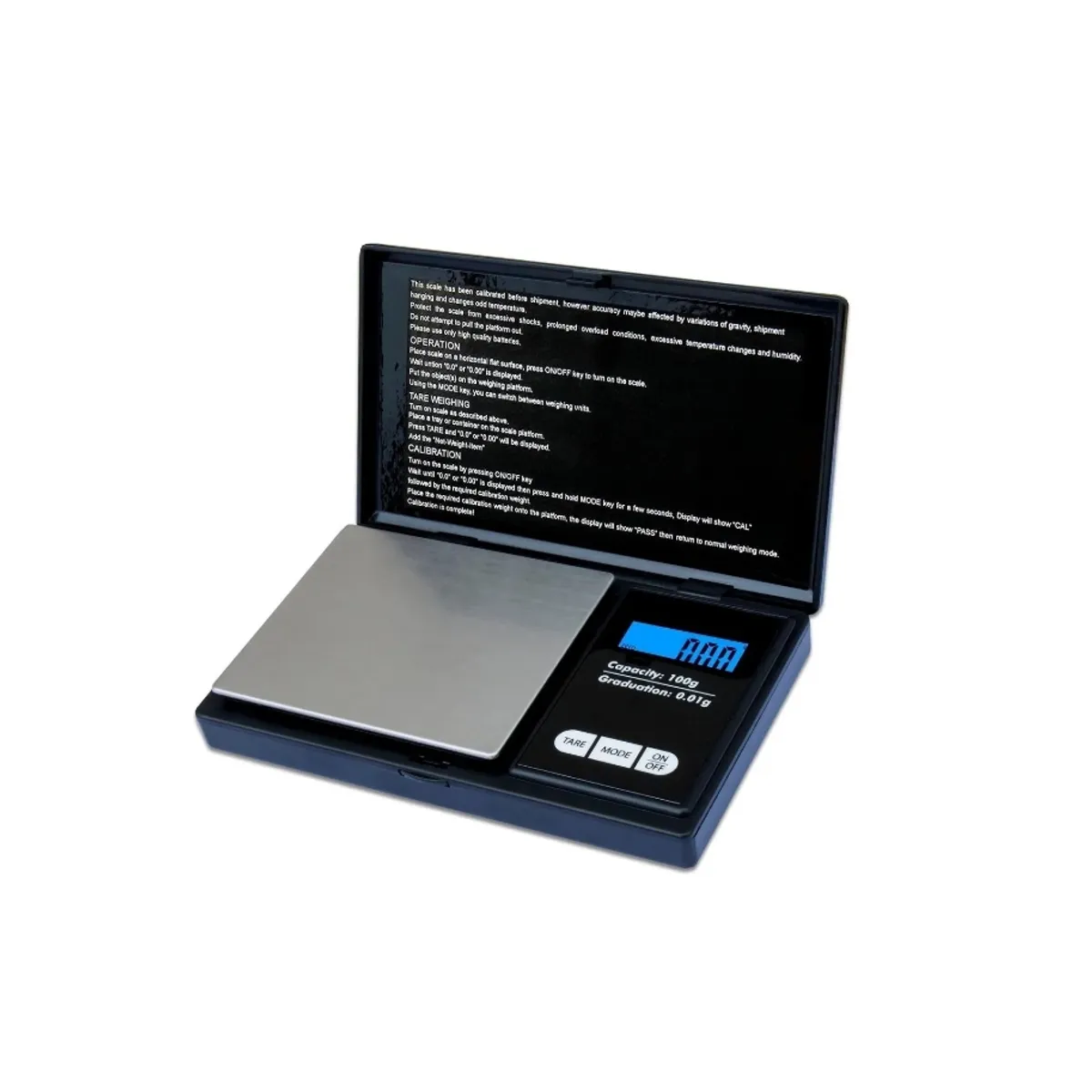 MOVILLANO - Pesa Digital Gramos Portatil Precision Capacidad 01g A 500g