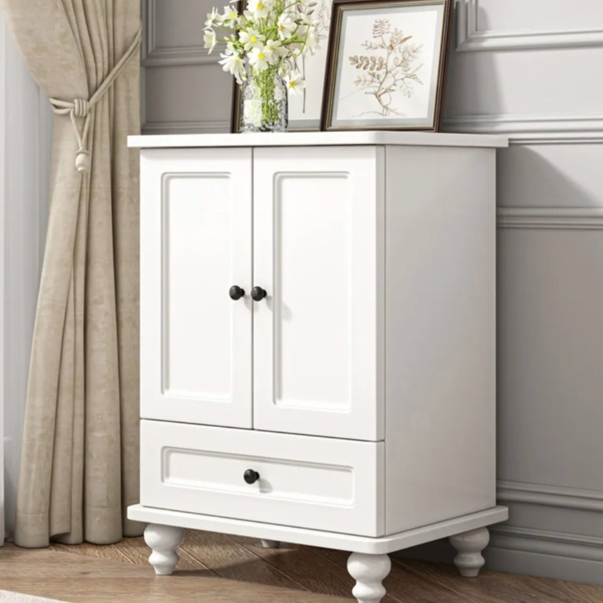 HOMER DESIGN - Comoda Velador Con Cajones Homer Design 46x34x72cm Europea…