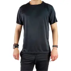 LOOK SHOP - Polera Deportiva Hombre Camiseta Lisa Colores 341