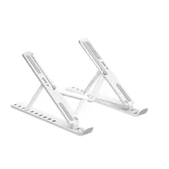 IRM - Base Apoyo Soporte Plegable Para Notebook Macbook Y Tablet Blanco