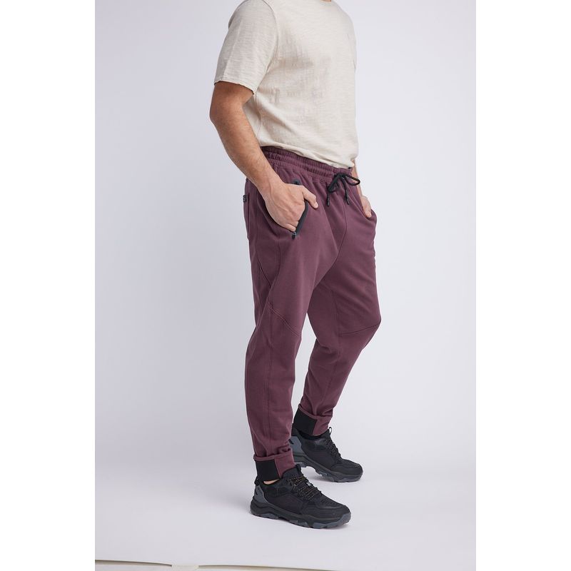 PANAMA JACK - Pantalón Buzo Hombre Burdeo Panama Jack