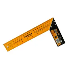 GENERICO - Escuadra Carpintero Esquina 10 Pulgadas Acero Templado Tmk