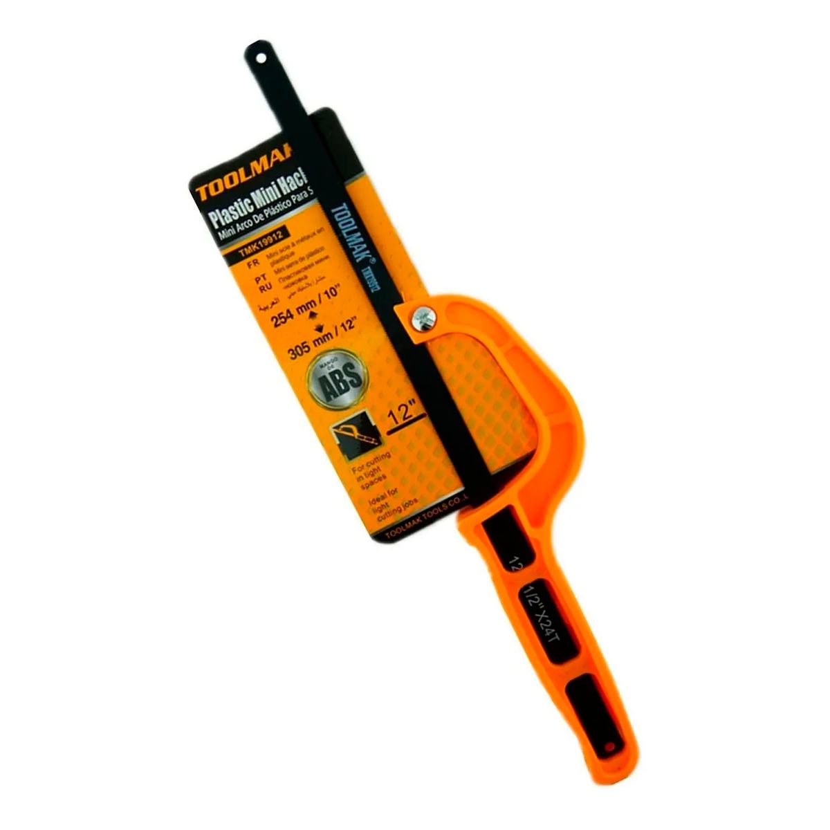 GENERICO - Marco Arco Sierra Mini Serrucho Gasfiter Hoja 12 PuLG Tmk