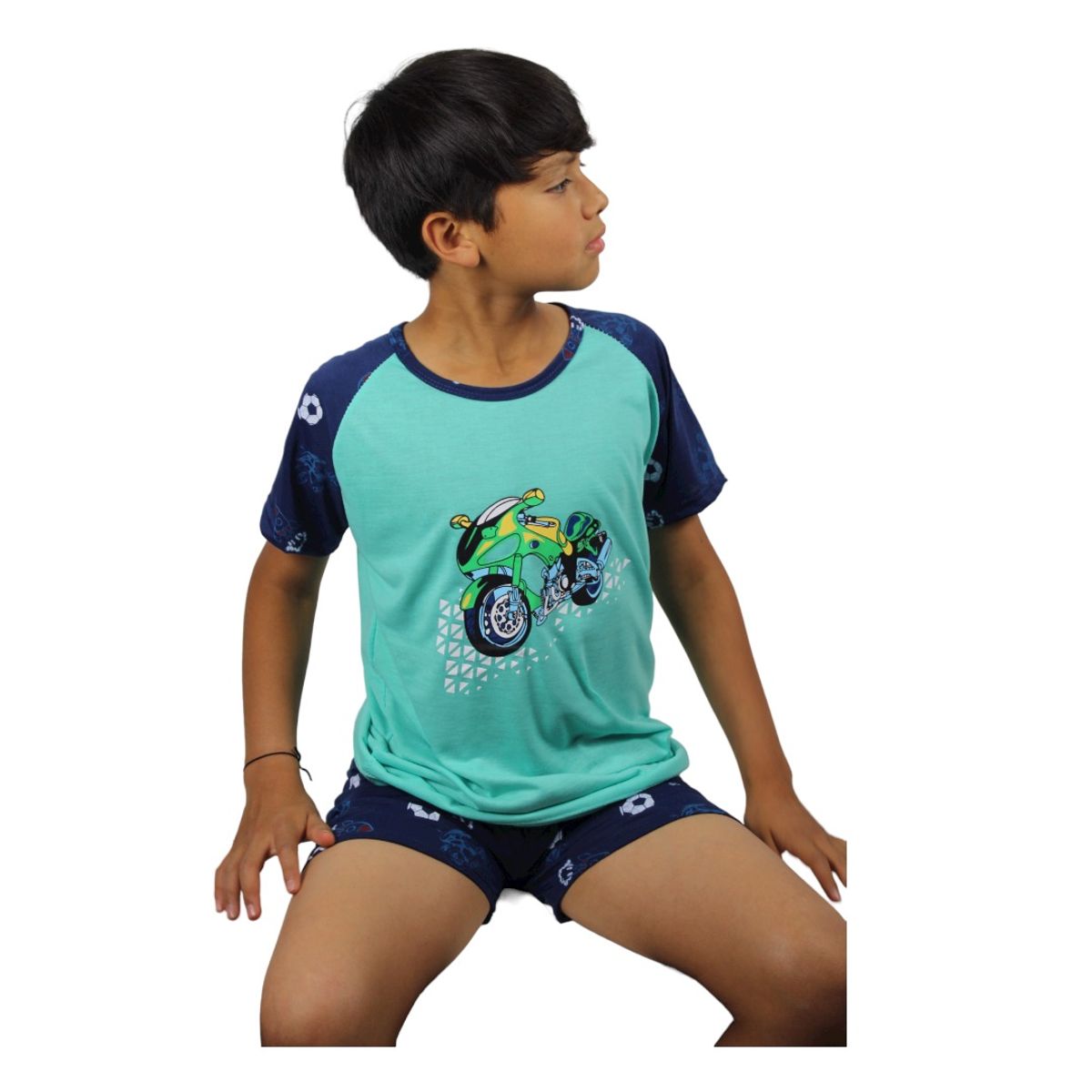 GENERICO - Pijama  Verano Algodon Niño Diseño