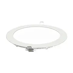 AVC - Panel LED Embutido Redondo 18W Cálido