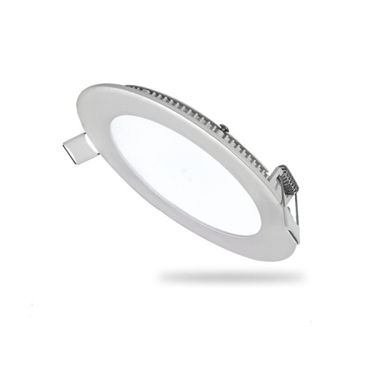 AVC - Panel LED Embutido Redondo 6W Cálido