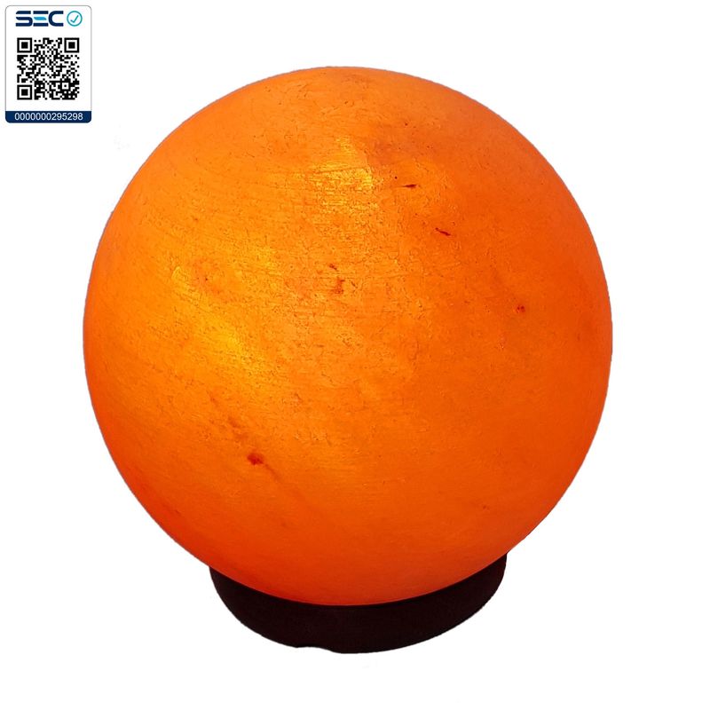GENERICO - Lámpara de Sal Esfera del Himalaya