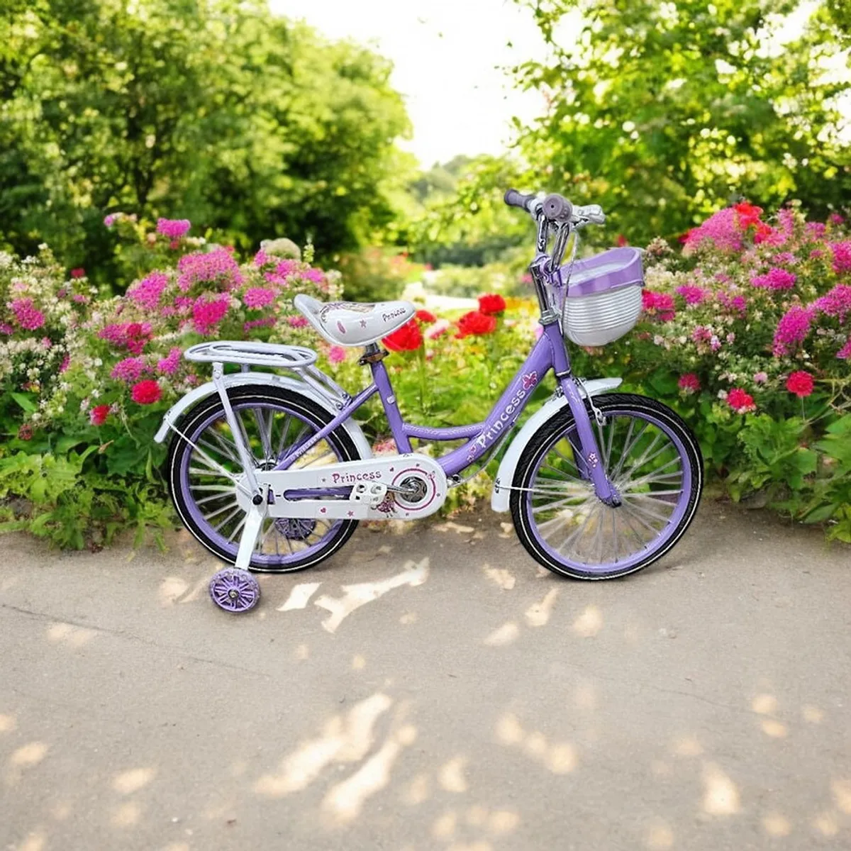 CASA BELLA - Bicicleta Niña Aro 16 Morado