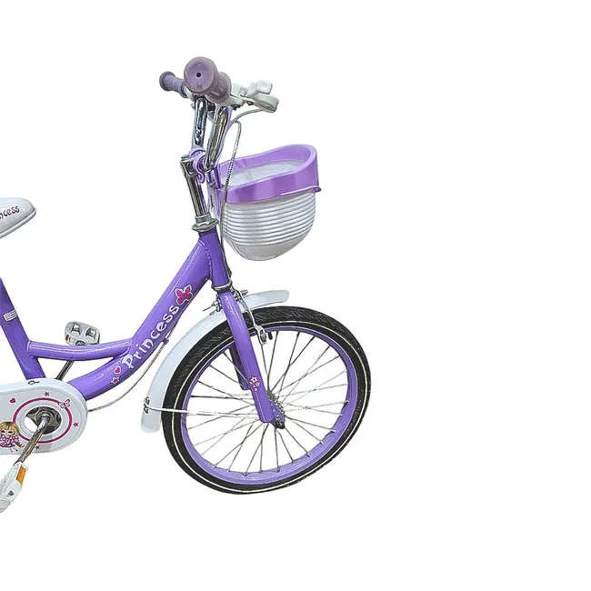 CASA BELLA - Bicicleta Niña Aro 18 Morado