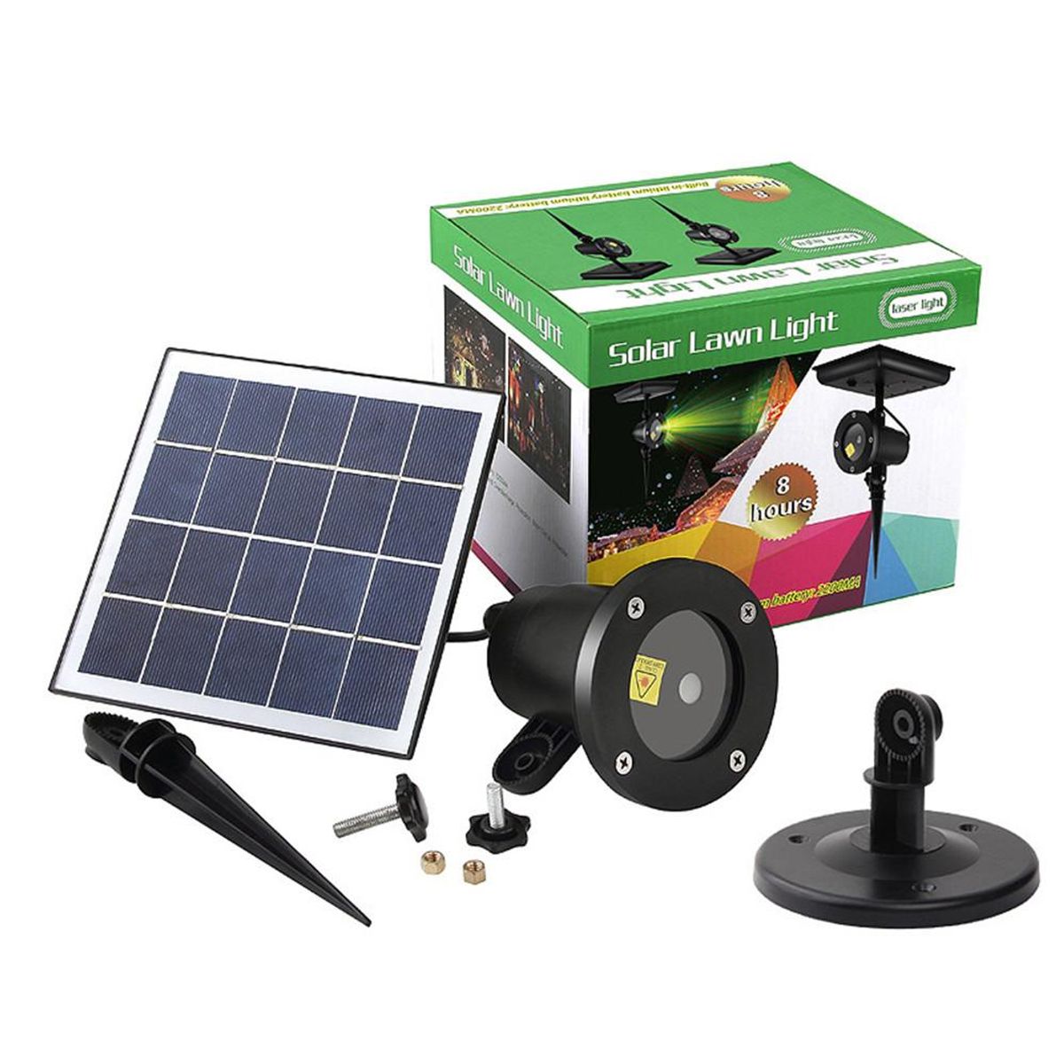 DETODOYMAS - Proyector Luz Laser Solar Con Movimiento Navidad Exterior