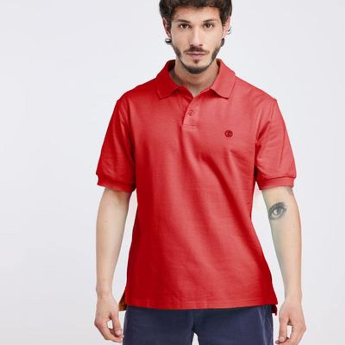 PANAMA JACK - Polera MC Soria Rojo Panama Jack