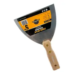 GENERICO - Espatula Recta Mango De Madera 5 Pulgadas Toolmak Tmk19105