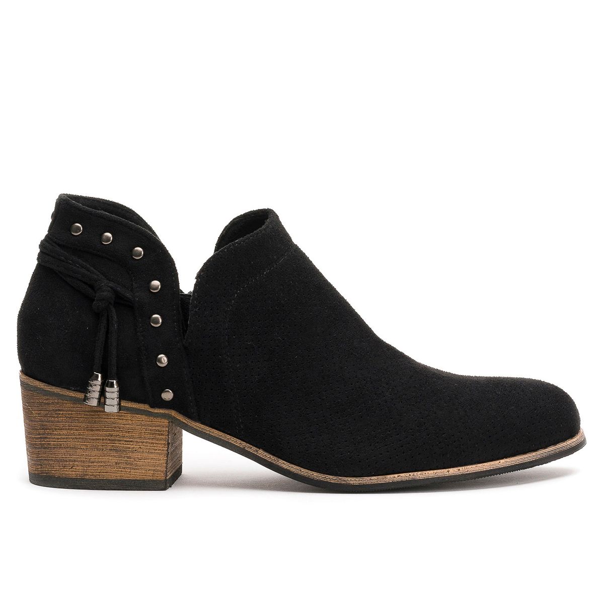 BOTELI - Botín Mujer Negro Rita Thunder Blue