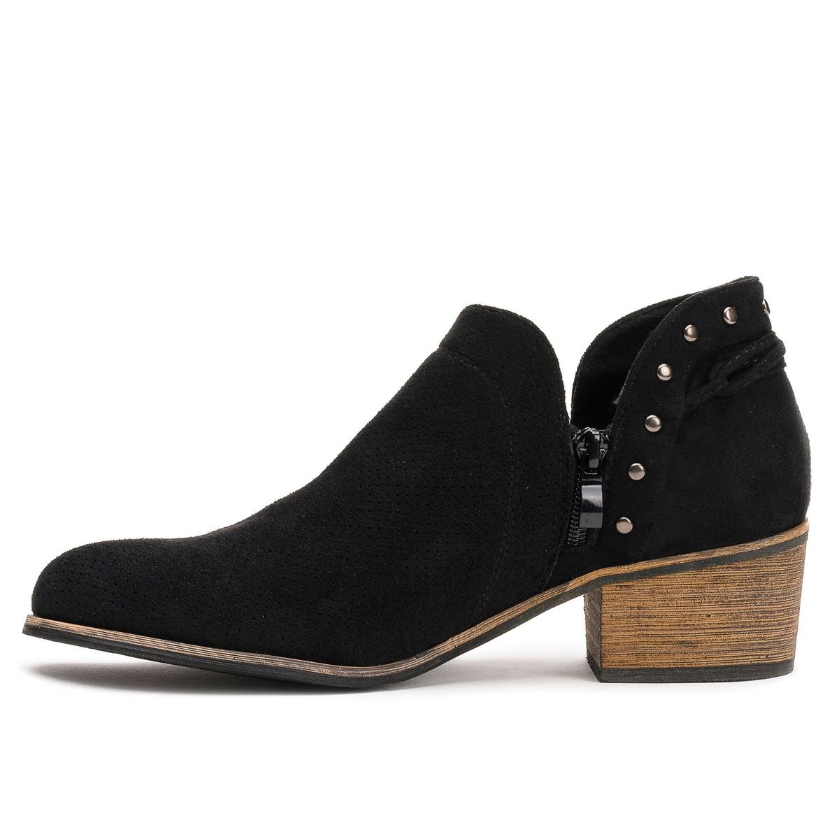 BOTELI - Botín Mujer Negro Rita Thunder Blue