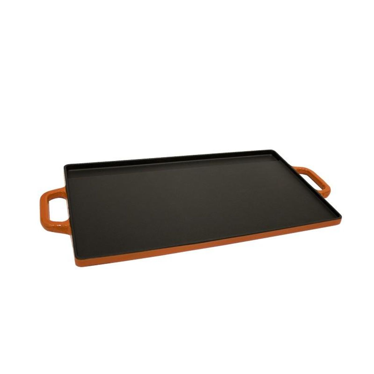 IMAHE - PLANCHA REVERSIBLE HIERRO NARANJA 50x23.5x1.6 cm IMAHE