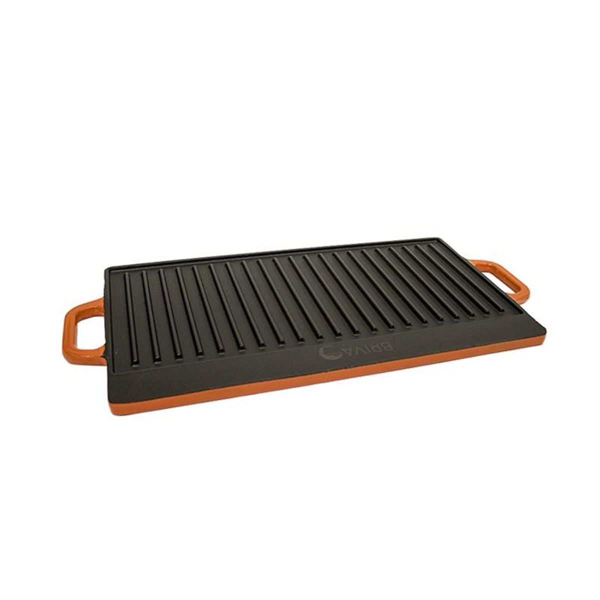 IMAHE - PLANCHA REVERSIBLE HIERRO NARANJA 50x23.5x1.6 cm IMAHE