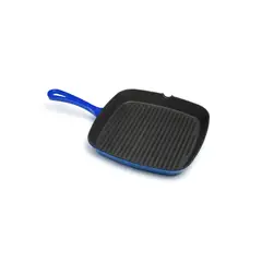 IMAHE - SARTEN HIERRO RECTANGULAR AZUL 24