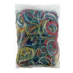 GENERICO - Elásticos Multicolor Para Billetes 500gr