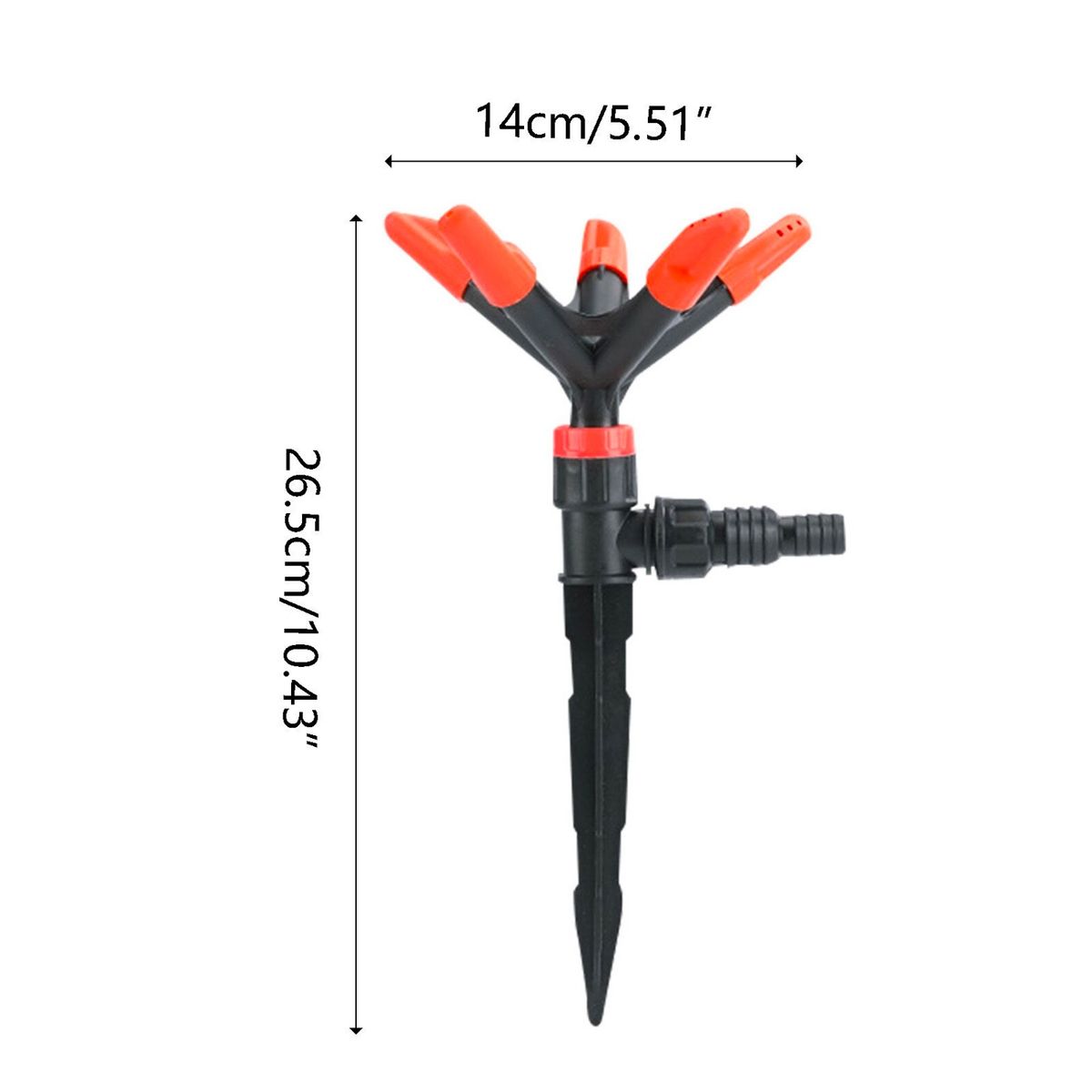 GENERICO - Sistema de Riego Automático Con Estaca Rotación 360º