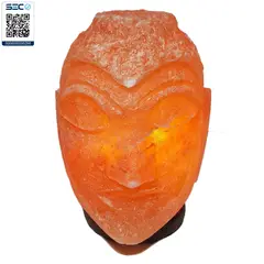 GENERICO - Lámpara de Sal Cabeza Buda del Himalaya