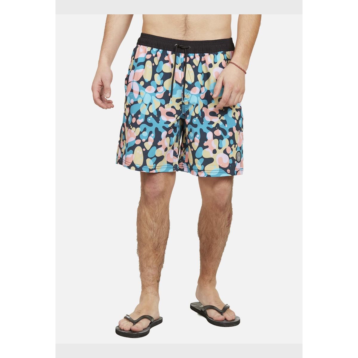 VOLCOM - Traje de Baño STONEY 19 ELASTIC WAIST SHORT Hombre Multicolor Volcom