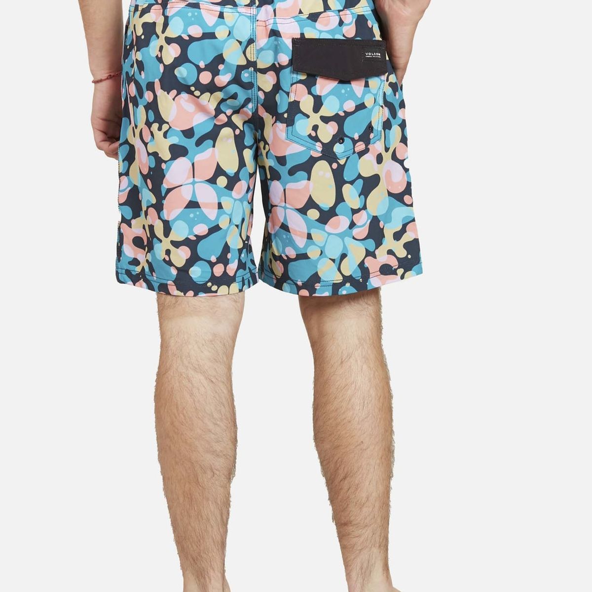 VOLCOM - Traje de Baño STONEY 19 ELASTIC WAIST SHORT Hombre Multicolor Volcom