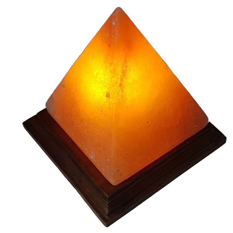 GENERICO - Lámpara de Sal Piramide del Himalaya