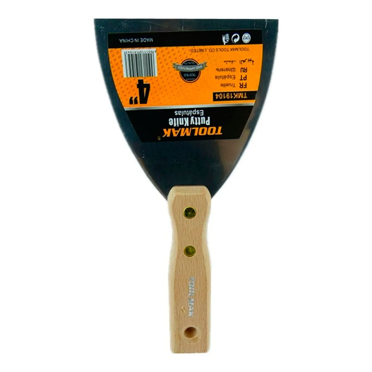 GENERICO - Espatula Recta 4 Pulgadas 100mm Tmk19104