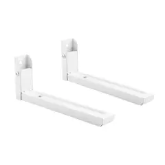 BRASFORMA - Soporte Microondas Plegable Blanco MB-6WHITE